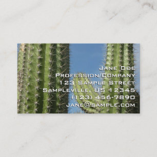 Barrel Cactus I Business Card