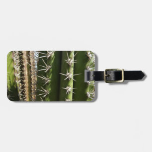 Barrel Cactus II Desert Nature Photo Luggage Tag