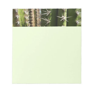 Barrel Cactus II Desert Nature Photo Notepad