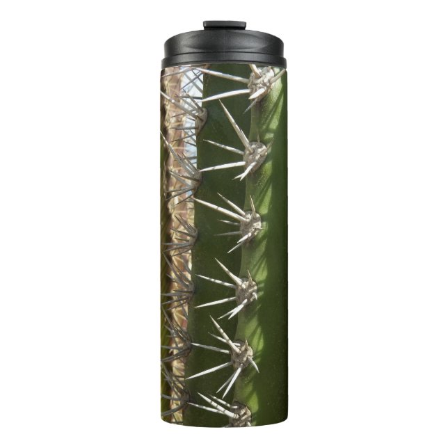 Barrel Cactus II Desert Nature Photo Thermal Tumbler (Front)