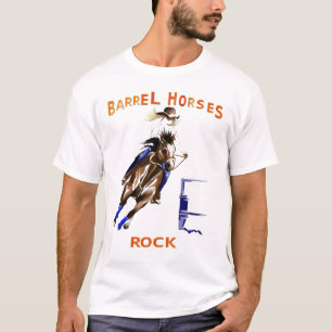 Barrel Horses Rock T-Shirt