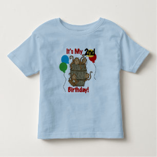 Barrel of Monkeys 2nd Birthday Tshirts and Gifts