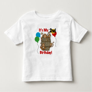 Barrel of Monkeys 2nd Birthday Tshirts and Gifts