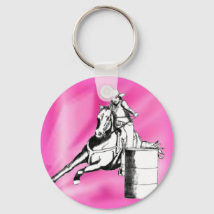 Barrel Racer 103 Key Ring