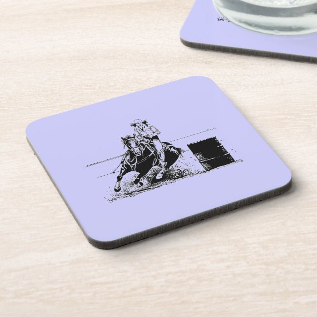 Barrel Racer At Heart Coaster (Left Side)
