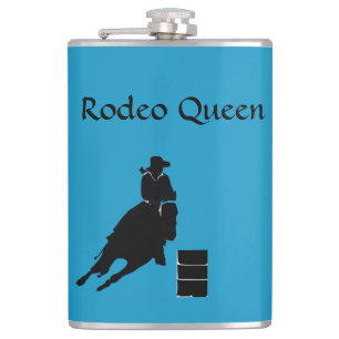 Barrel racer hip flask