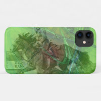 Barrel Racer II (green swirl)