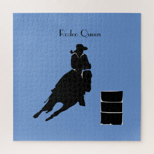 Barrel Racer  Jigsaw Puzzle