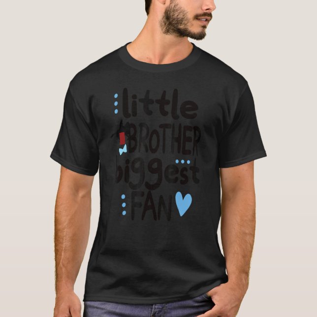Barrel Racer Little Brother Barrel Racing Brother  T-Shirt (Front)