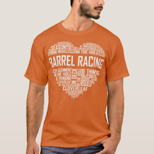 Barrel Racing Heart T-Shirt