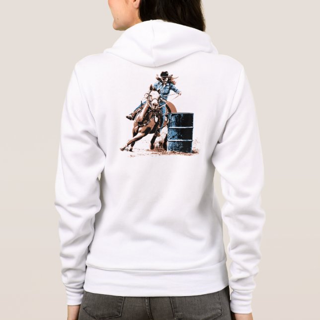 Barrel Racing Hoodie (Back)