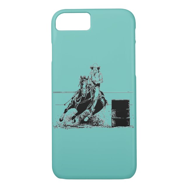 Barrel Racing Horse Case-Mate iPhone Case (Back)