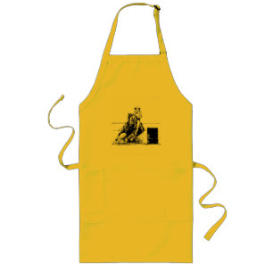 Barrel Racing Horse Long Apron