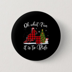 Barrel Racing Oh What Fun It Is To Ride Horse For 6 Cm Round Badge