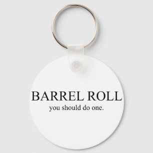 Barrel Roll 1 Key Ring