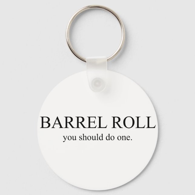 Barrel Roll 1 Key Ring (Front)