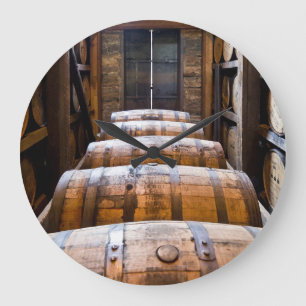 barrels large clock