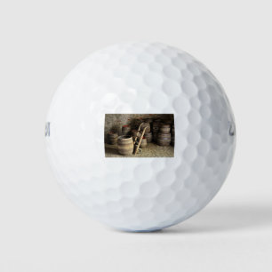 Barrels Of Wine At Basement Golf Balls