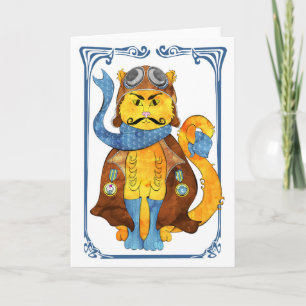 Barren Van Kat Card
