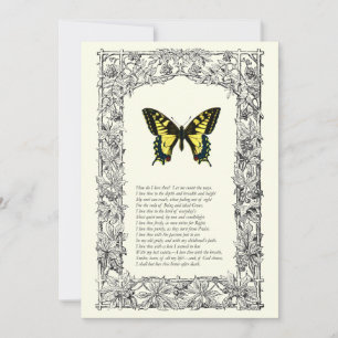 Barrett Browning - Sonnets from the Portuguese #43 Invitation