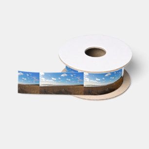 Barrier to the Sea Satin Ribbon