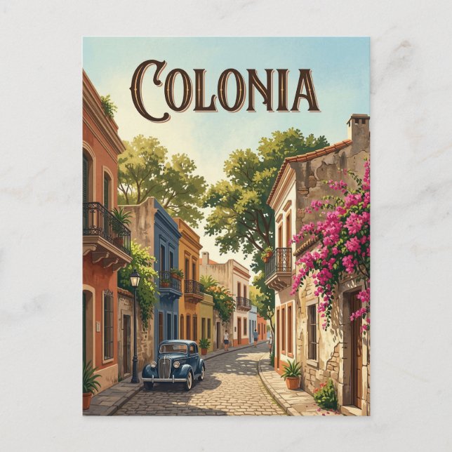 Barrio Histórico Postcard (Front)
