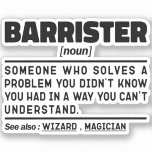 Barrister Noun Definition Specialist Law Student 