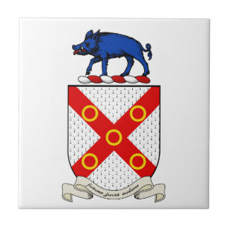 Barron Coat of Arms Tile