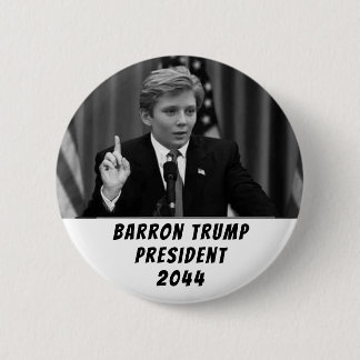 Barron Trump for President 6 Cm Round Badge