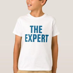 BARRON TRUMP THE EXPERT kids ringer t-shirts