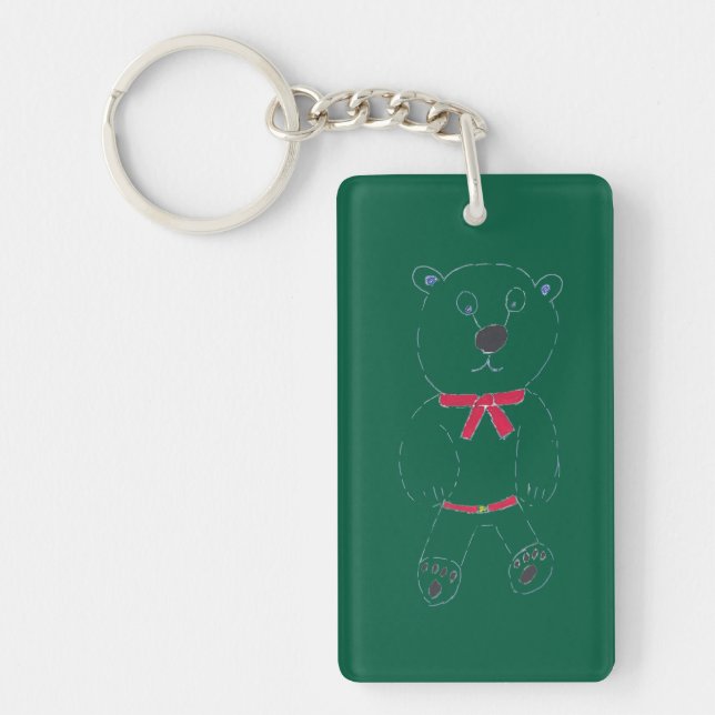 Barry Bear Keyring  (Front)