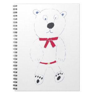 Barry Bear Spiral Notebook