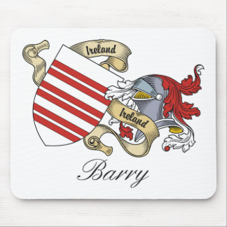 Barry Family Crest Mouse Pad