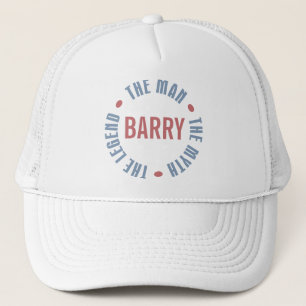Barry Man Myth Legend Customisable Trucker Hat