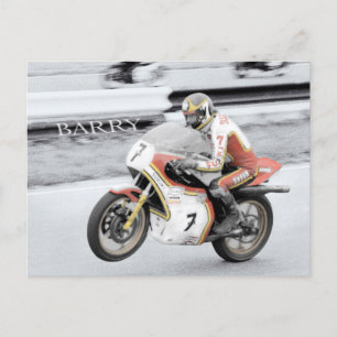 Barry Sheene Postcard