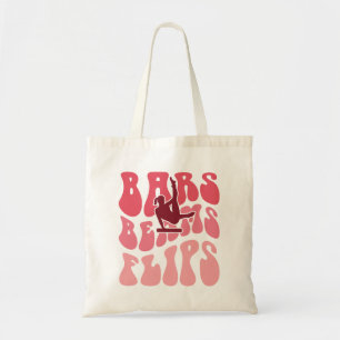 Bars, Beams, and Flips - Gymnastics Tote Bag