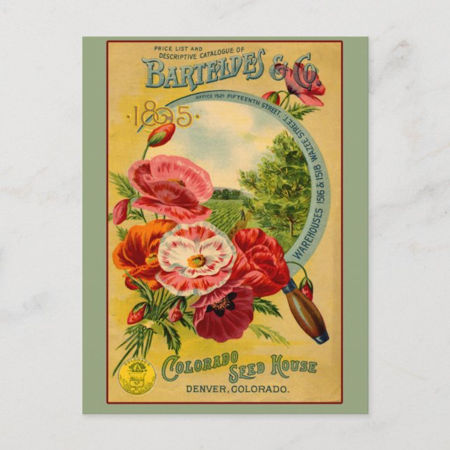 Barteldes Colorado Seed Company Art Cards (Front)