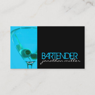 Bartender Business Card