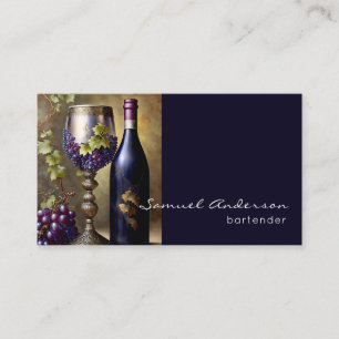 Bartender Business Cards