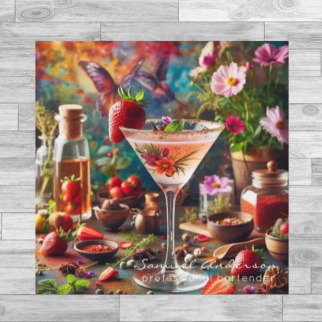 Bartender Business Cards (Creator Uploaded)