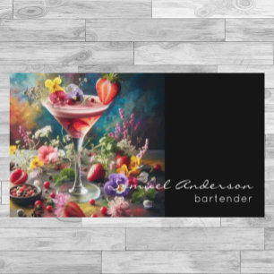 Bartender Business Cards