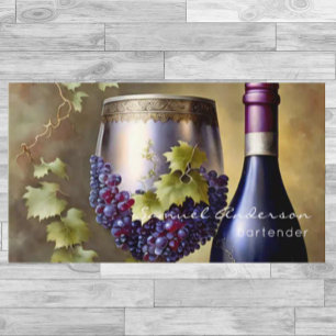 Bartender Business Cards