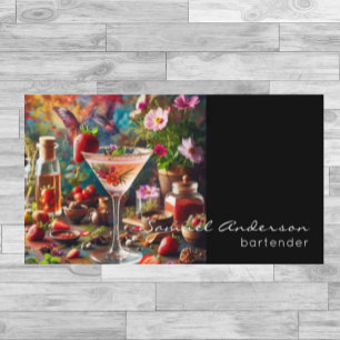 Bartender Business Cards
