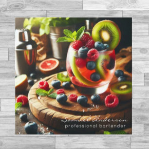 Bartender Business Cards