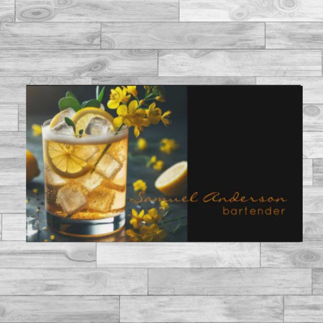 Bartender Business Cards (Creator Uploaded)