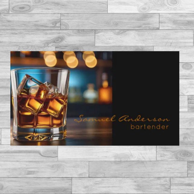 Bartender Business Cards (Creator Uploaded)
