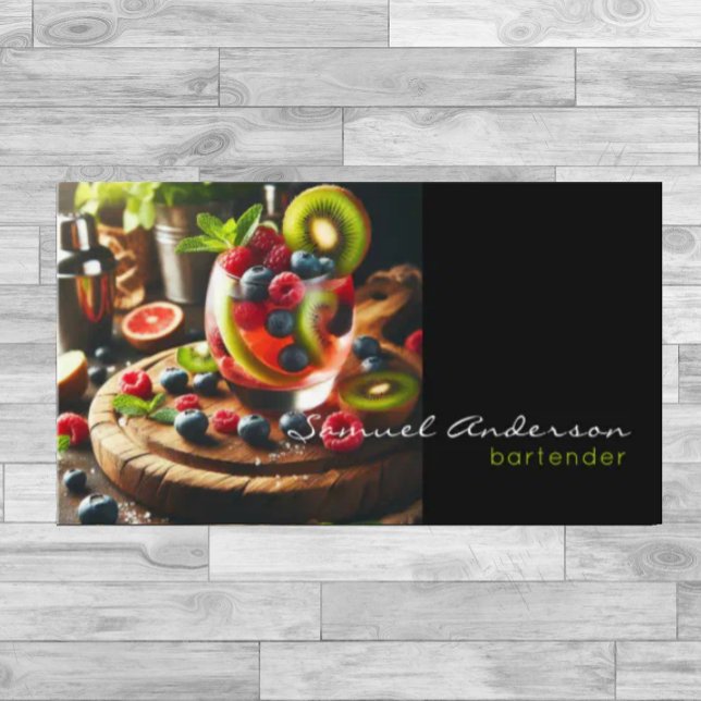 Bartender Business Cards (Creator Uploaded)