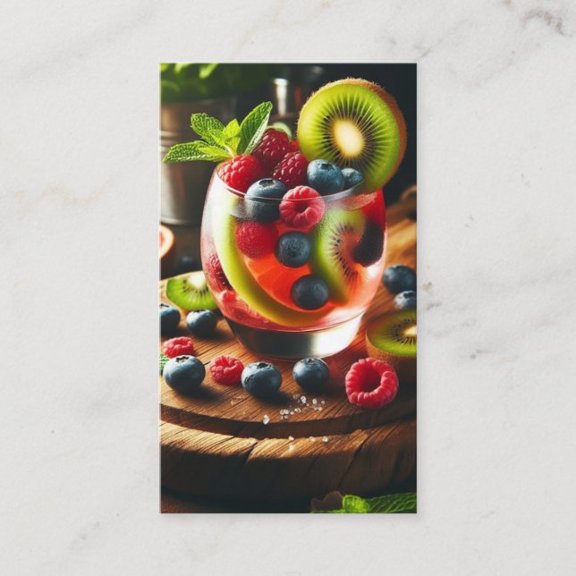 Bartender Business Cards (Front)