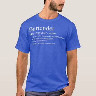 Bartender Definition Tee Classic TShirt