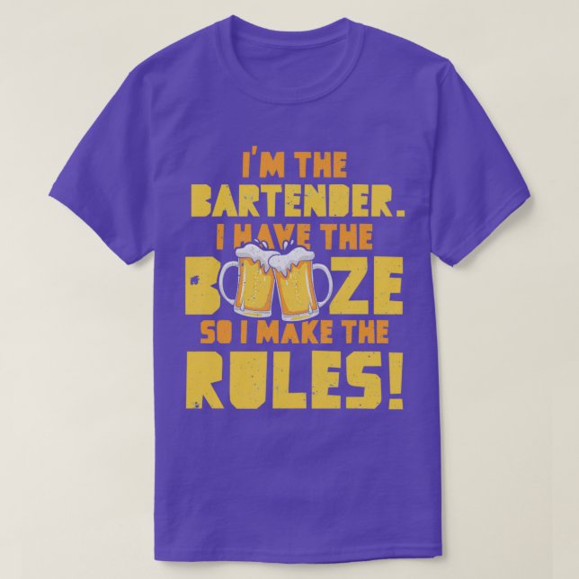 Bartender Funny 20 T-Shirt (Design Front)